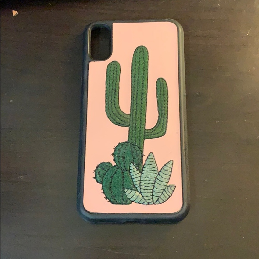 iPhone X cactus case